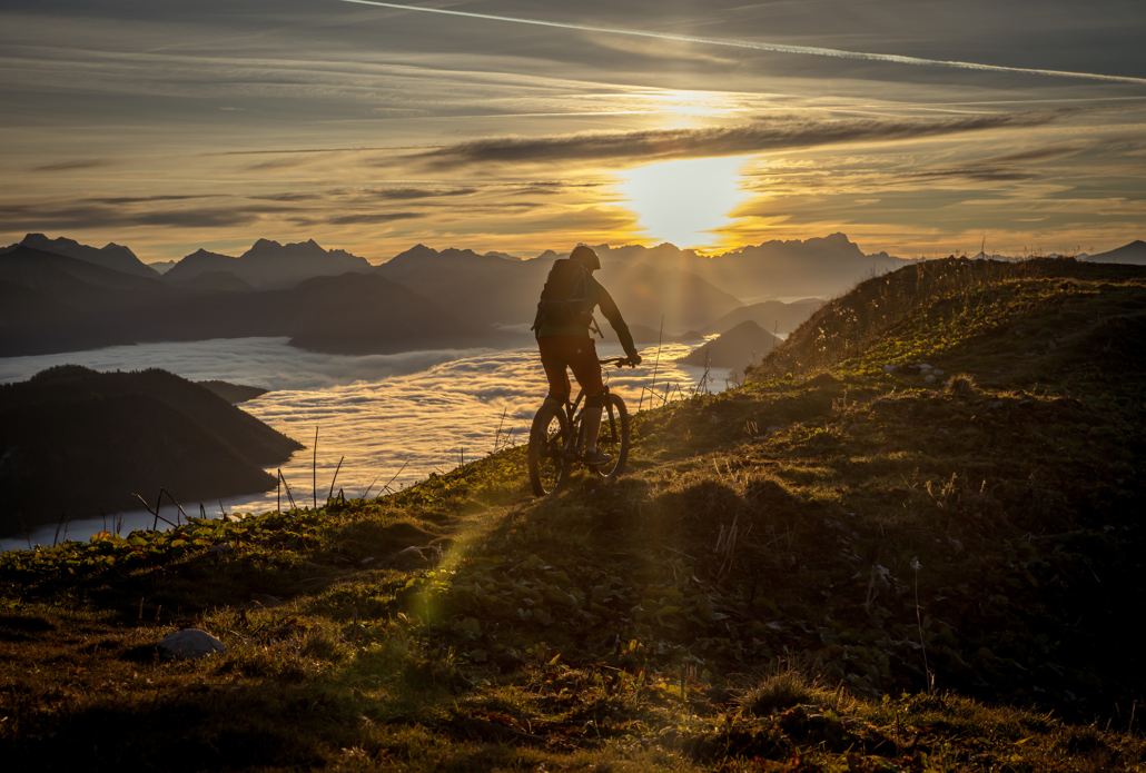 Unterwegs mit dem Mountainbike